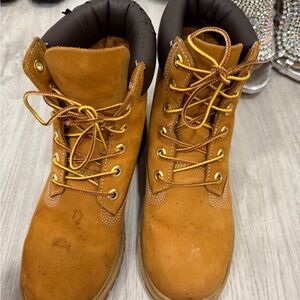 Timberland Tan Combat Boots